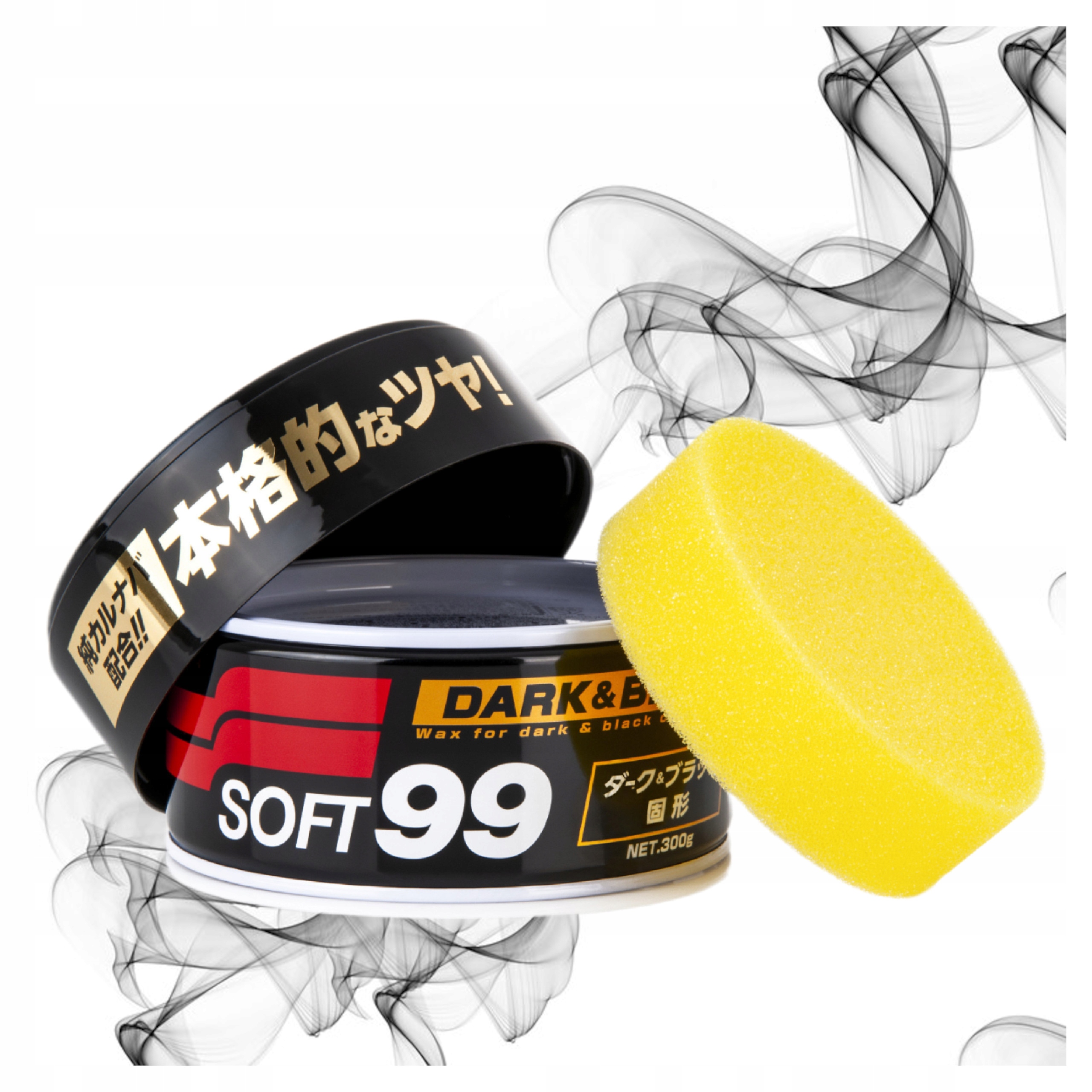 Vosk do auta Soft99 Dark & Black Wax 300 g na laky