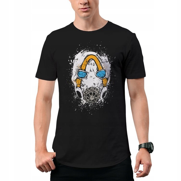 

Koszulka T-Shirt Borderlands Splatter Mask M