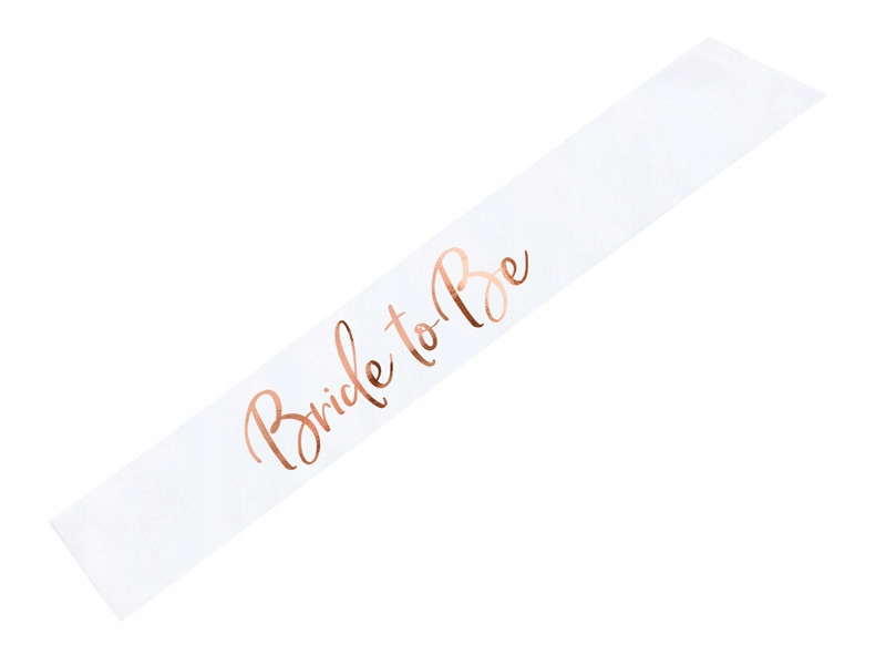 

Szarfa satynowa na Wieczór Panieński Bride to be