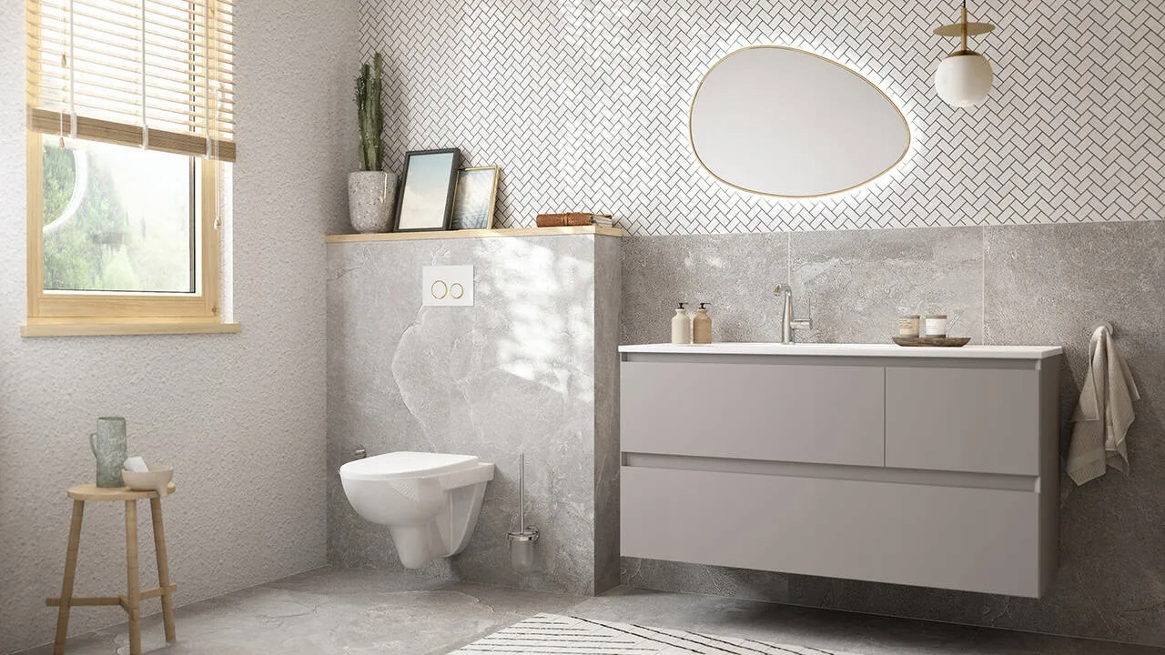 USZCZELKA PRZYŚCIENNA Domneo Blue do WC i bidetu USZCZWC_D Marka inna