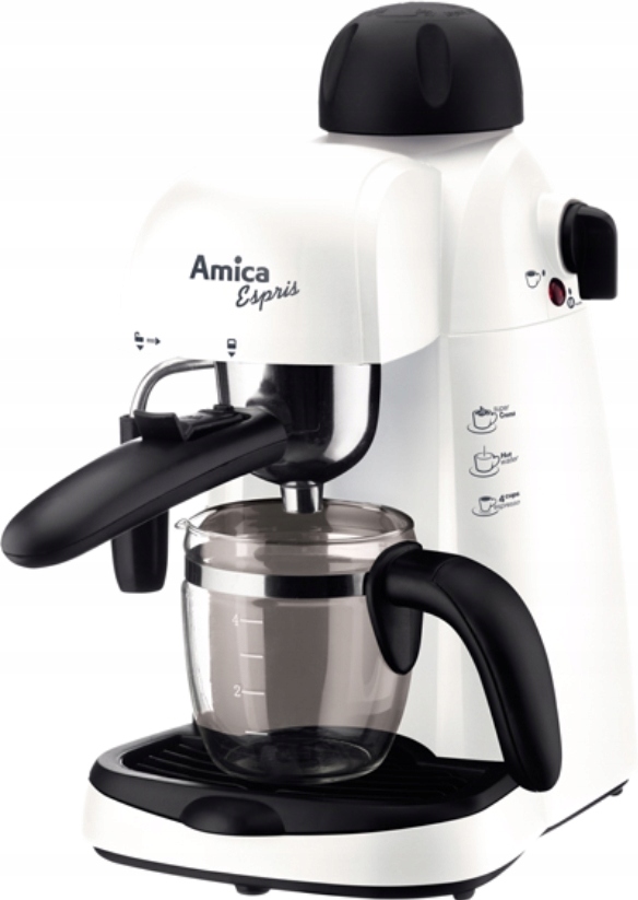 Amica Ekspres Ciśnieniowy biało-czarny CD1011