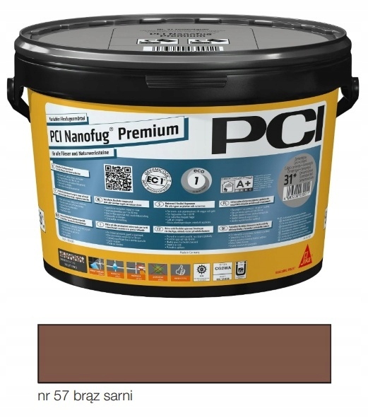 Pci Nanofug Premium 5kg bronzová spárovací hmota srnky č.
