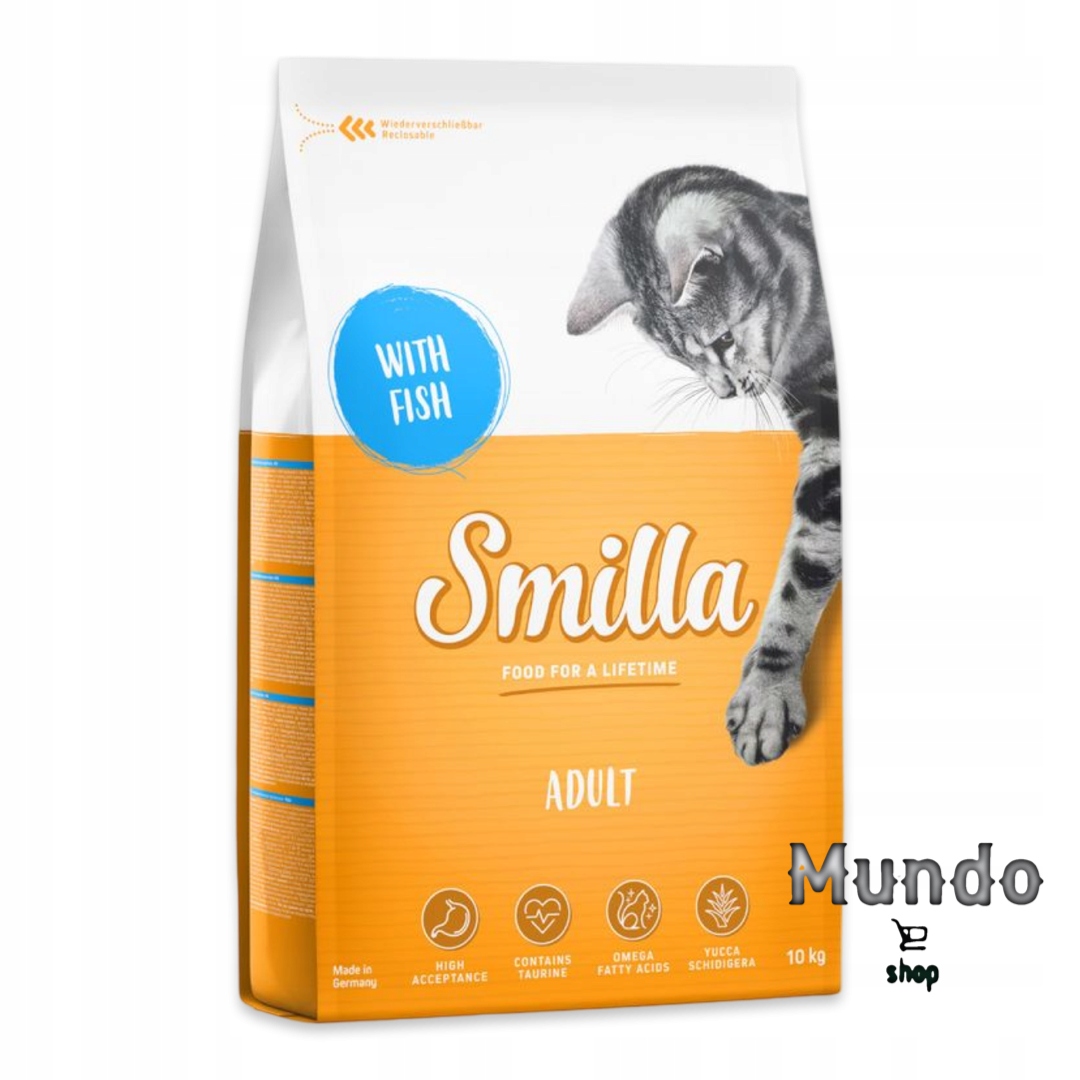 Suché Krmivo Smilla Adult pro kočky Příchuť Ryba 10 kg