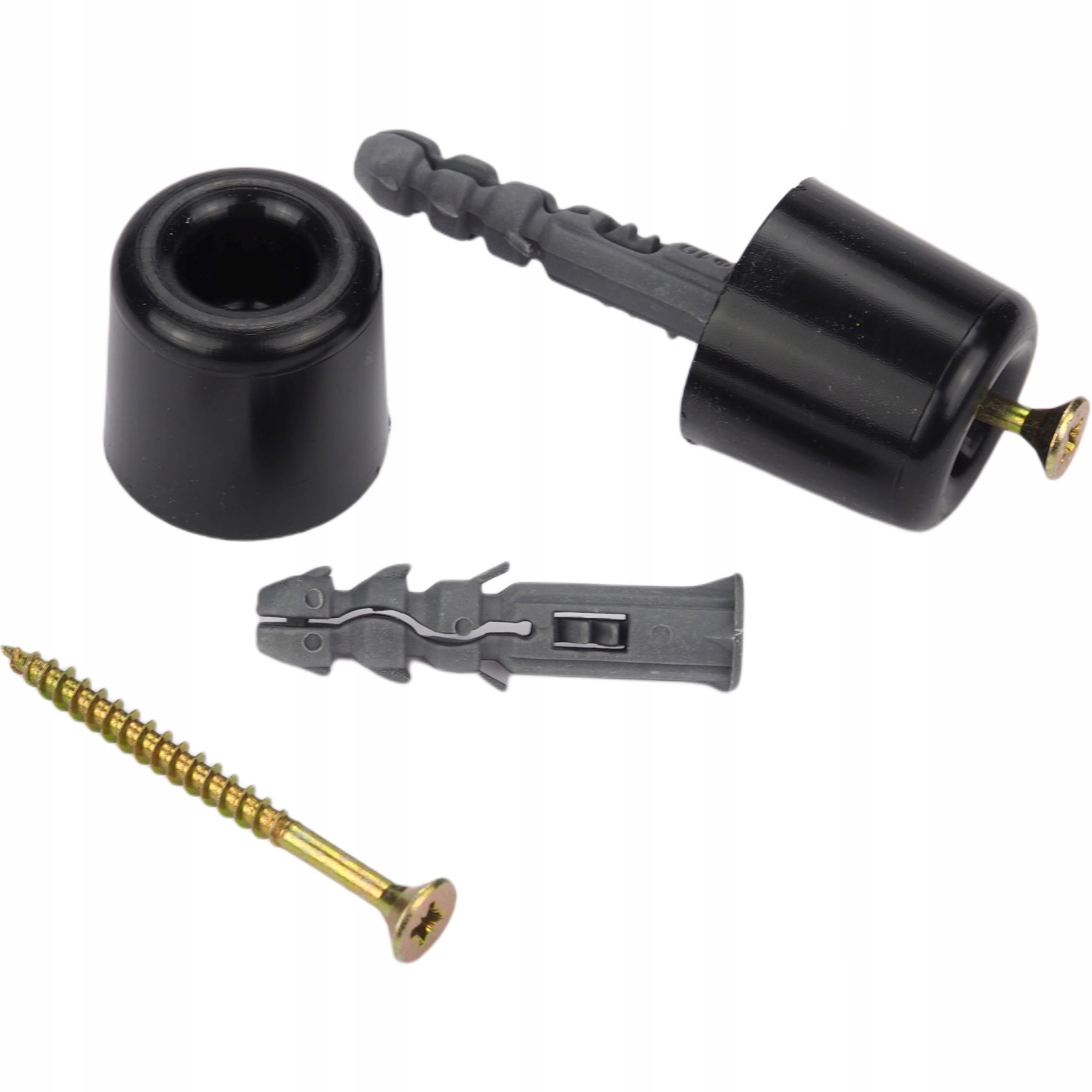 

Odbojnik Gumowy Mały 32X30mm Pl stoper Czarny