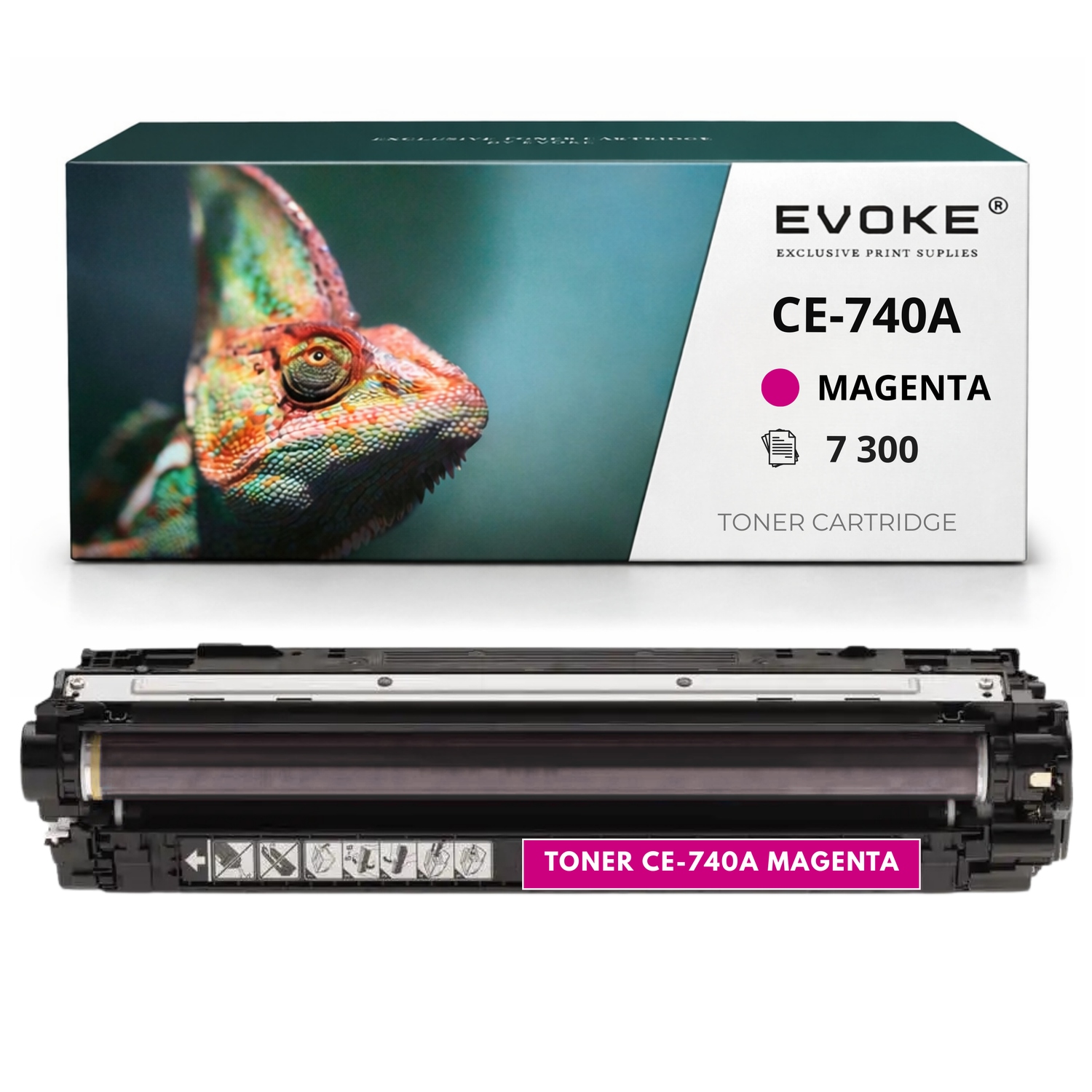 Toner pro Hp CE740A CE-740A magenta 7300 stran Lj CP5225 CP5225DN