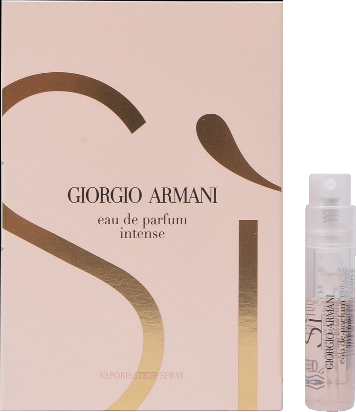 Giorgio Armani SI intense Eau De Parfum 1,2 ml Sprej Atomizér