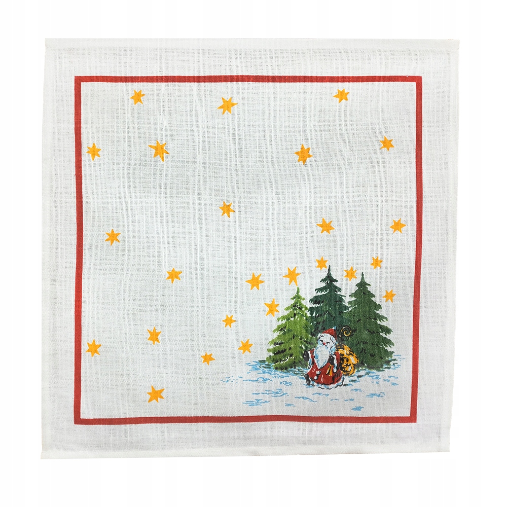 

Serwety lniane świąteczne 35x35 komplet 4 sztuki