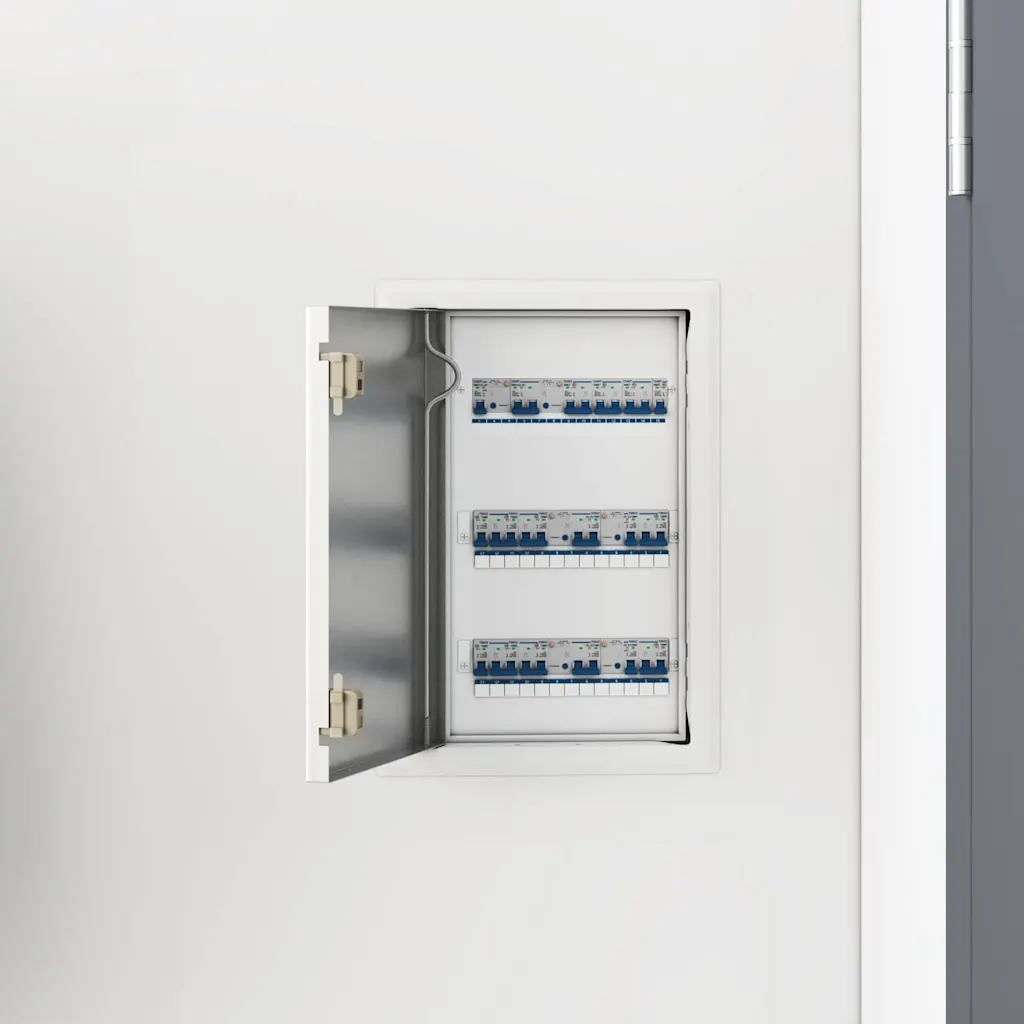 vidaXL Panel dostępu Biały 33 x 23 x 3 cm Stal