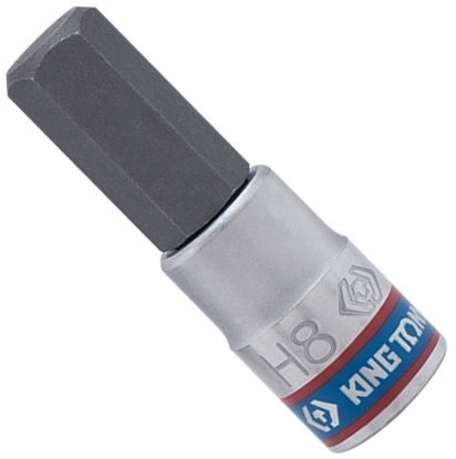 

King Tony Nasadka klucz 1/4 bit Hex Imbus 8mm