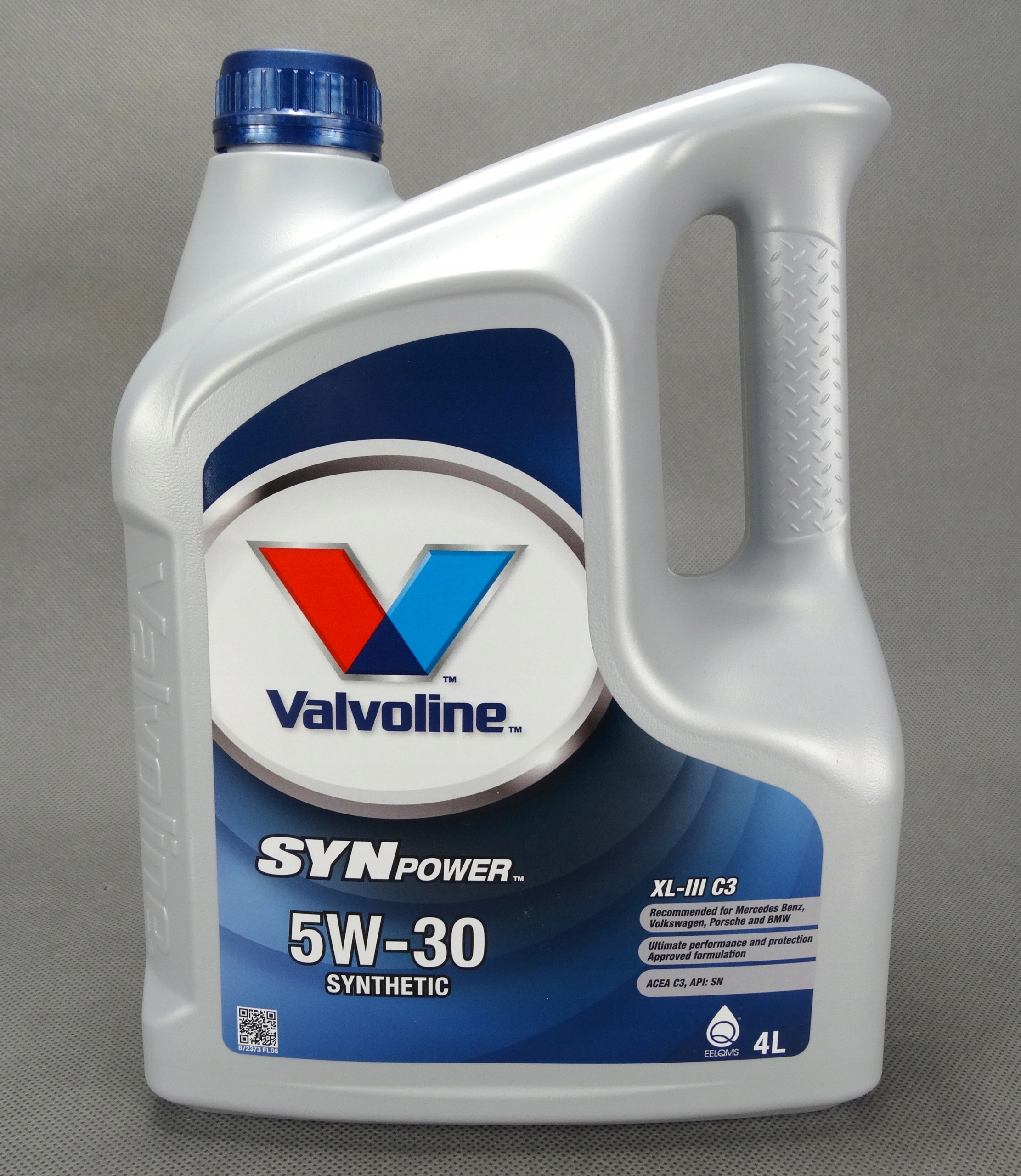 VALVOLINE SYNPOWER XL-III C3 5W30 4L Rodzaj syntetyczne