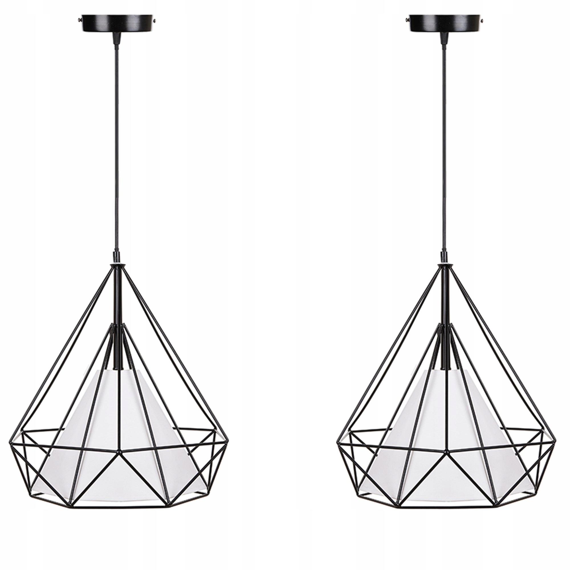 Závěsná lampa Acos černá E27