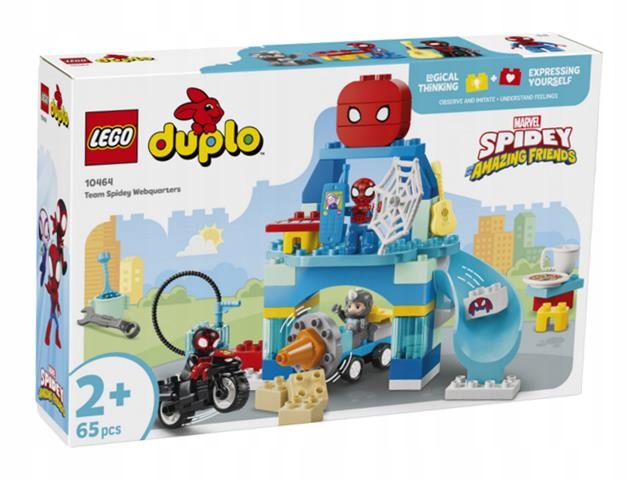 Lego(r) Duplo 10464 – Úkryt Pavoučího Týmu