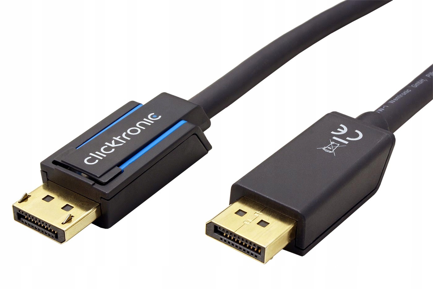 Clicktronic Hq Ofc DisplayPort v.1.4 kabel (HBR3, 8K@30Hz), Dp(m)-dp(m), 3m