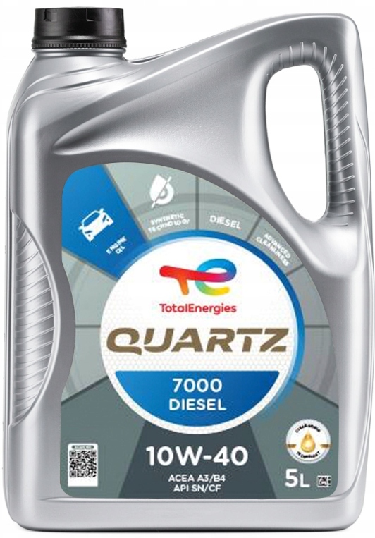 Total Quartz 7000 10W40 Diesel 5L