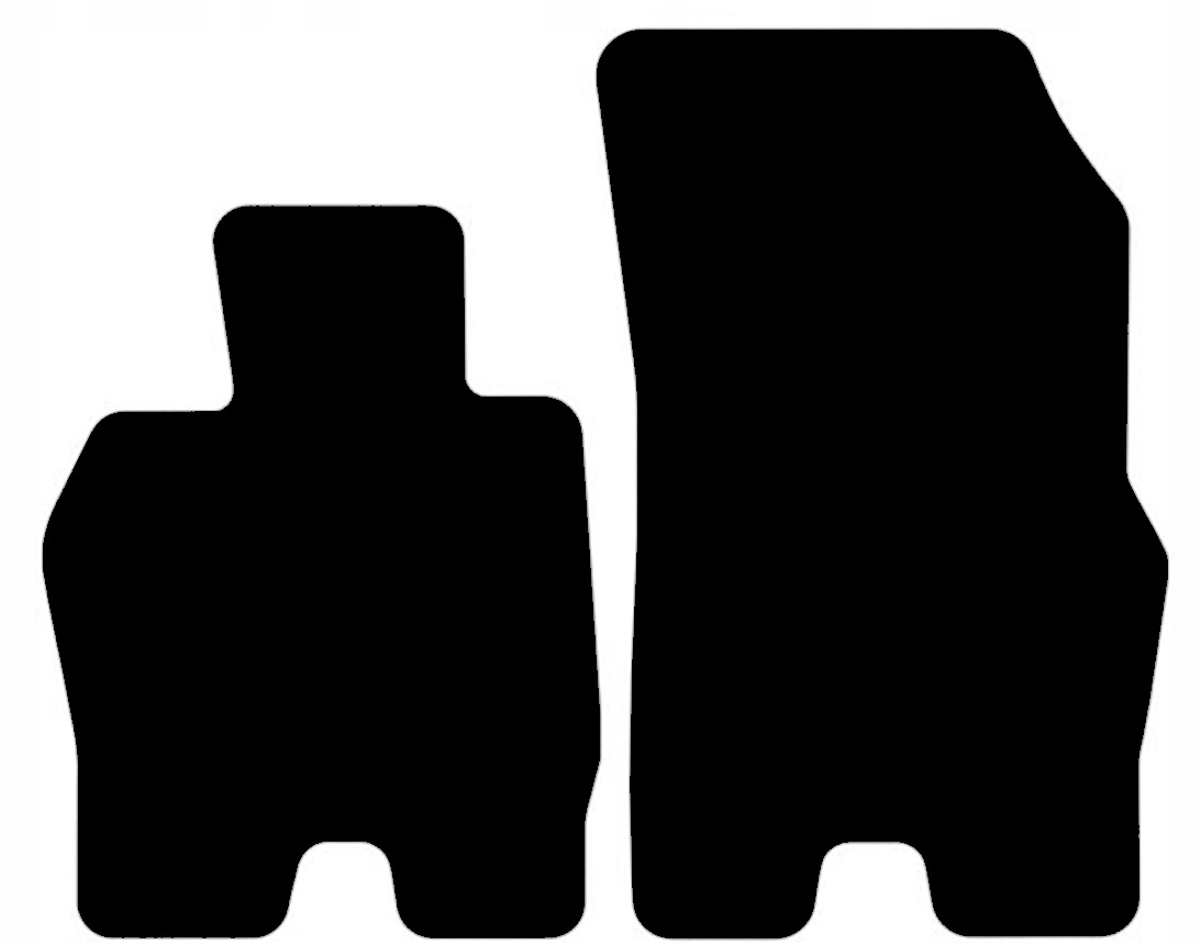 Чорные коврики ПЕРЕД к BMW i8 2013-2020