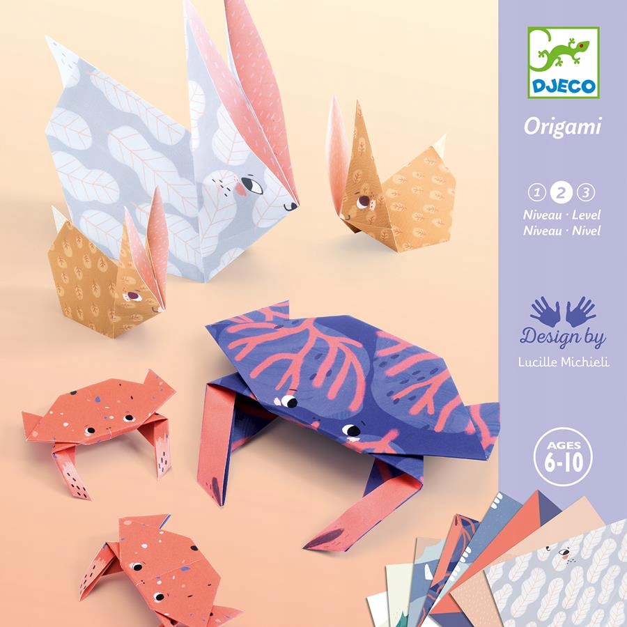 

Origami Family 28 arkuszy Djeco 6+