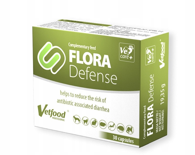 Levně Vetfood Vetfood Flora Defense 30 tablet