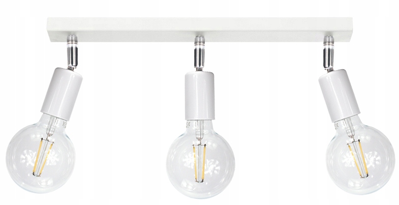Stropní Svítidlo stropní svítidlo lustr Edison bílá stropní lampa lustry loft