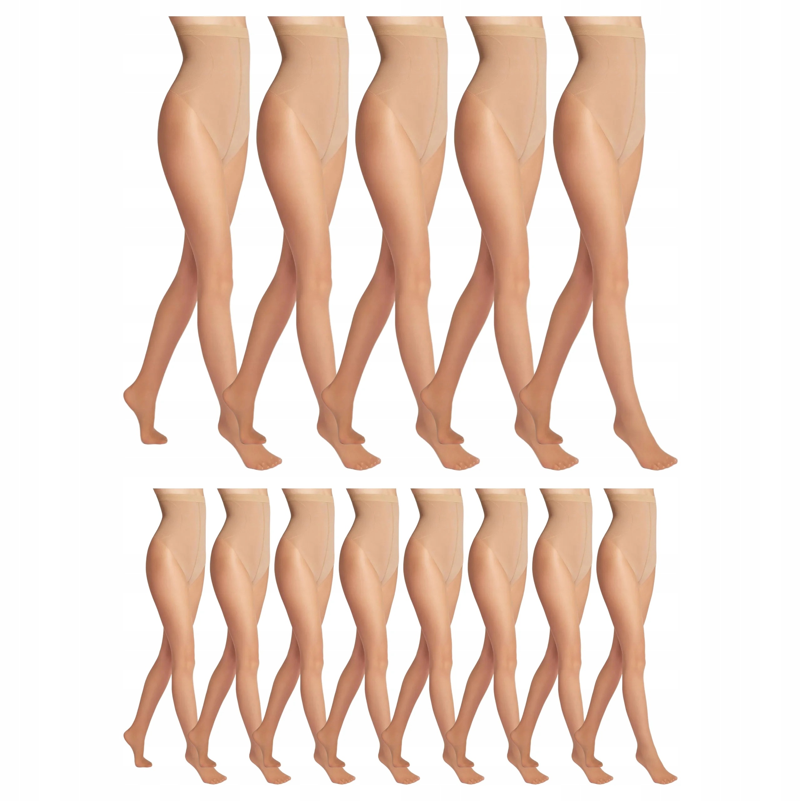 13 x Punčocháče punčocháče Talia Control 20 den Marilyn Beige 2-S
