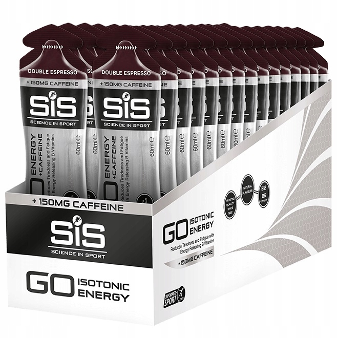 Sis Energy+caffeine Gel Energetický Gel 30x60 ml Double Espresso