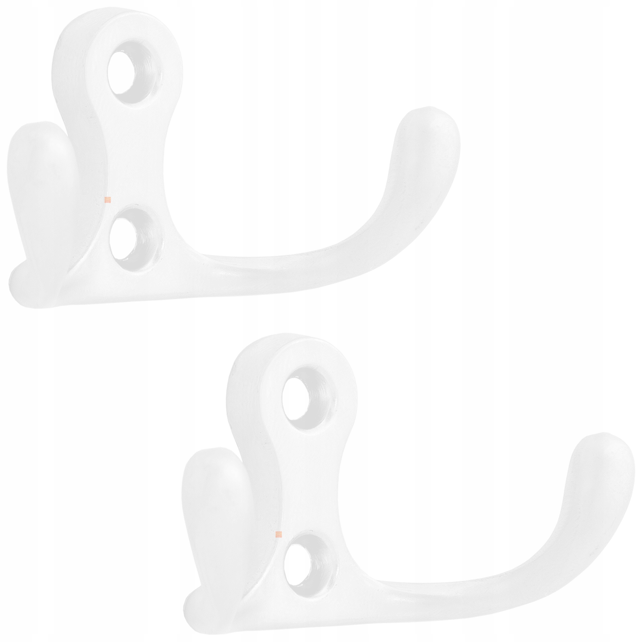 

Wieszak meblowy niski na ubrania W005 Biały 2szt