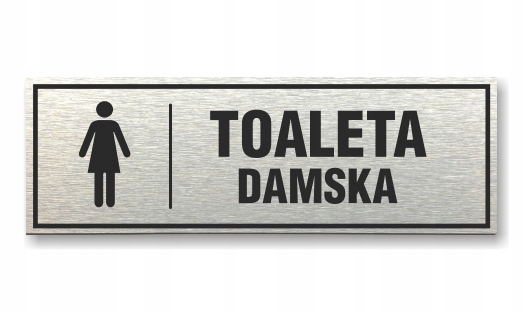 Tabliczka z taśmą OPA-105 TOALETA DAMSKA