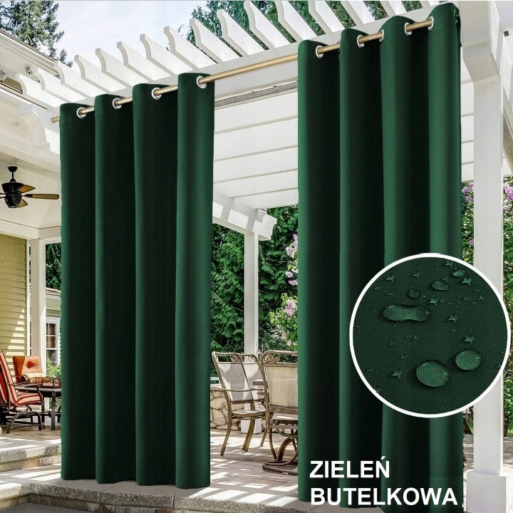 ZASŁONY OGRODOWE 155x220 DO ALTANY TARASU OGRODU Wysokość 220 m