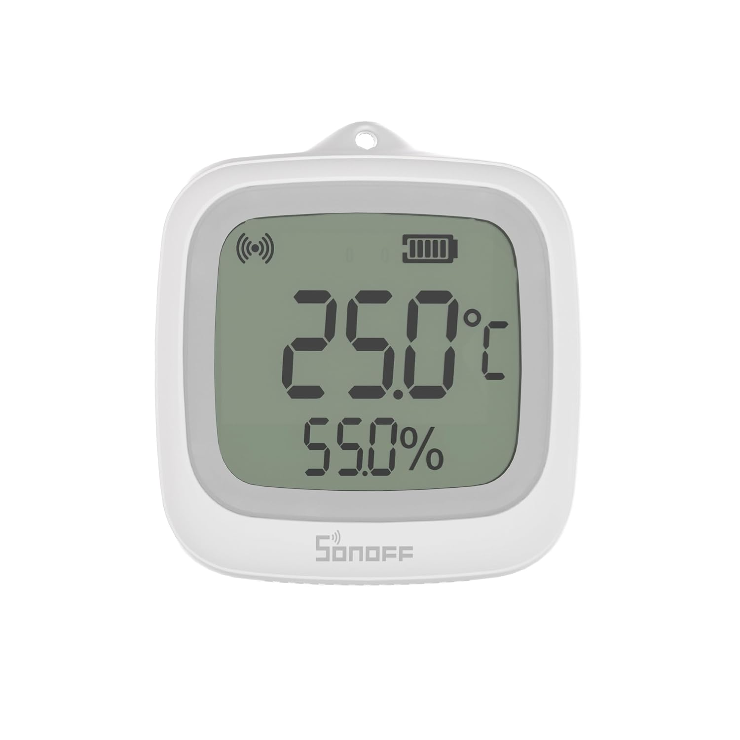 Sonoff SNZB-02WD Chytrý Senzor Teploty A Vlhkosti, IP65, Zigbee, LCD Displej, Ovládání Přes Aplikaci