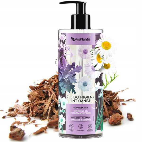 

Żel intymny z kory dębu na Hemoroidy