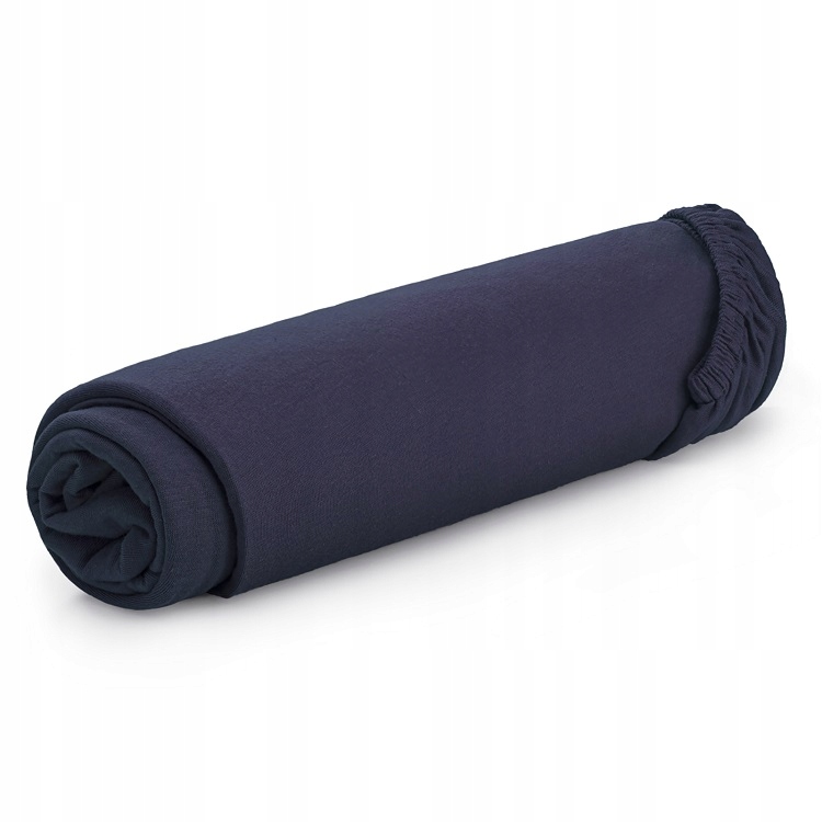 

Prześcieradło Jersey z Gumką 220x200 cm Granatowe