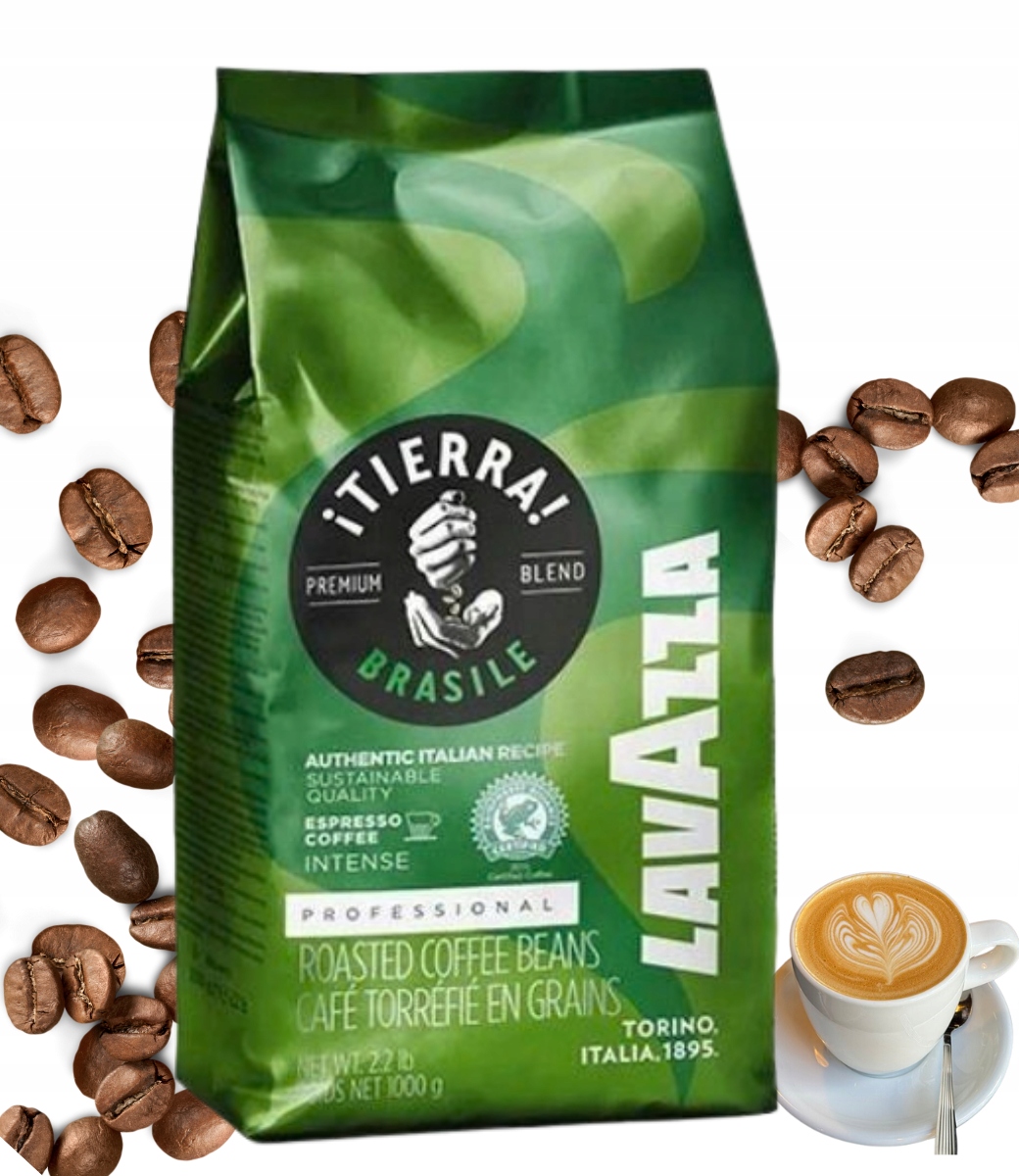 Lavazza Tierra Brasil 1KG kawa ziarnista
