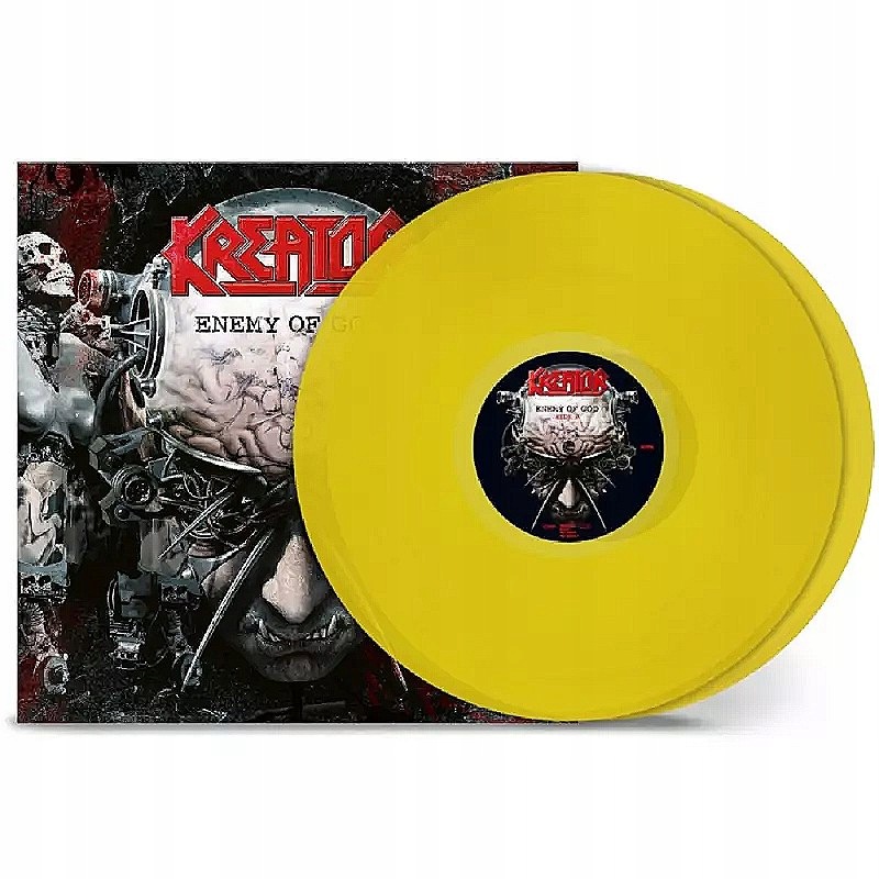 2LP Kreator: Enemy Of God Yellow Vinyl Remastered of (Remastered)