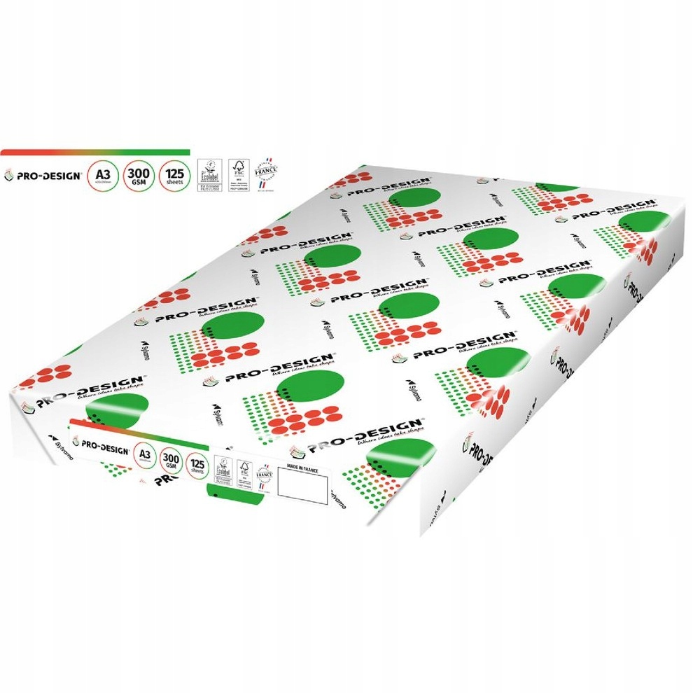 Ksero A++ satynowany Pro-design A3 300g 125a satynowy gładki xero drukarki