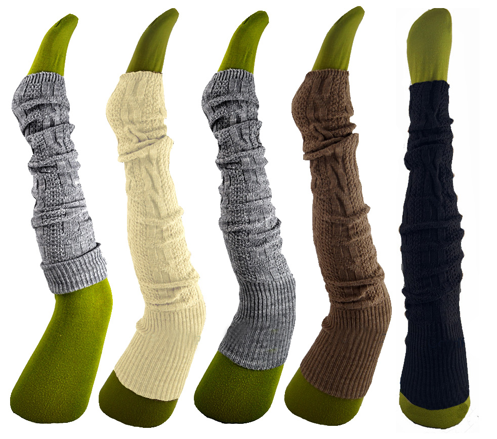 STEVEN GETRY ciepłe OCIEPLACZE ecru 72cm Model 095