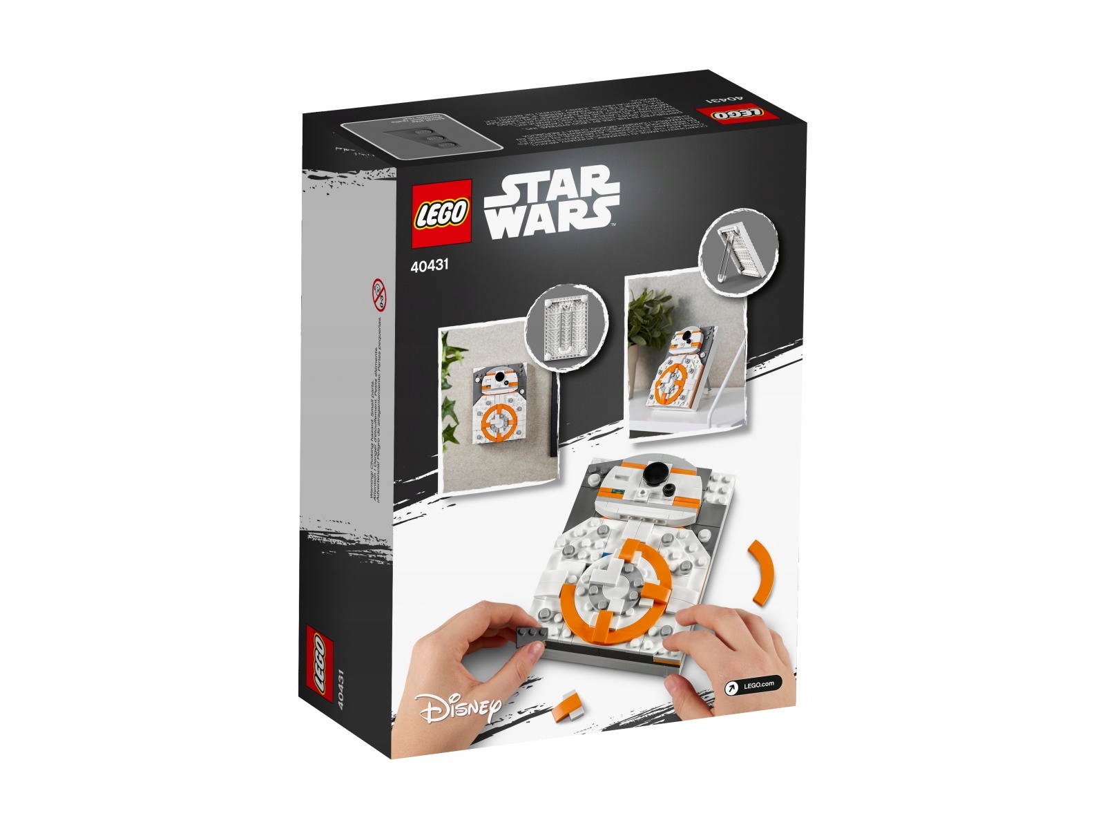 LEGO BrickSketches 40431 Star Wars Droid BB-8 Ramka Obraz Obrazek Marka LEGO