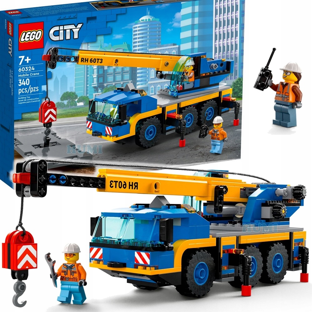 

Lego 60324 Żuraw samochodowy Budowa Dźwig 29cm