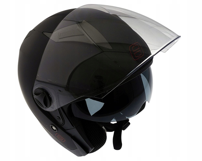 Otvorená motocyklová prilba Jet Speeds City II Black Matt Xs 53-54