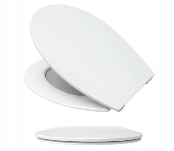 Univerzální Wc sedátko 43x36 s pomalým sklápěním, náhrada za Cersanit Kolo