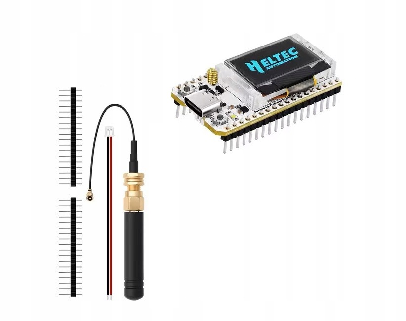 Moduł Heltec WiFi Ble LoRa 32 V3 ESP32-S3 SX1262 Oled Meshcore Meshtastic
