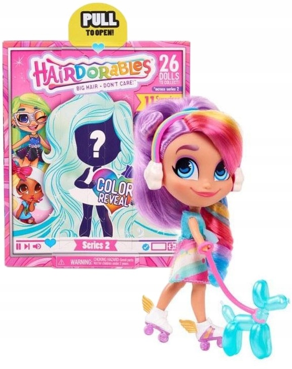 

Hairdorables Laleczka Lalka Niespodzianka Seria 2