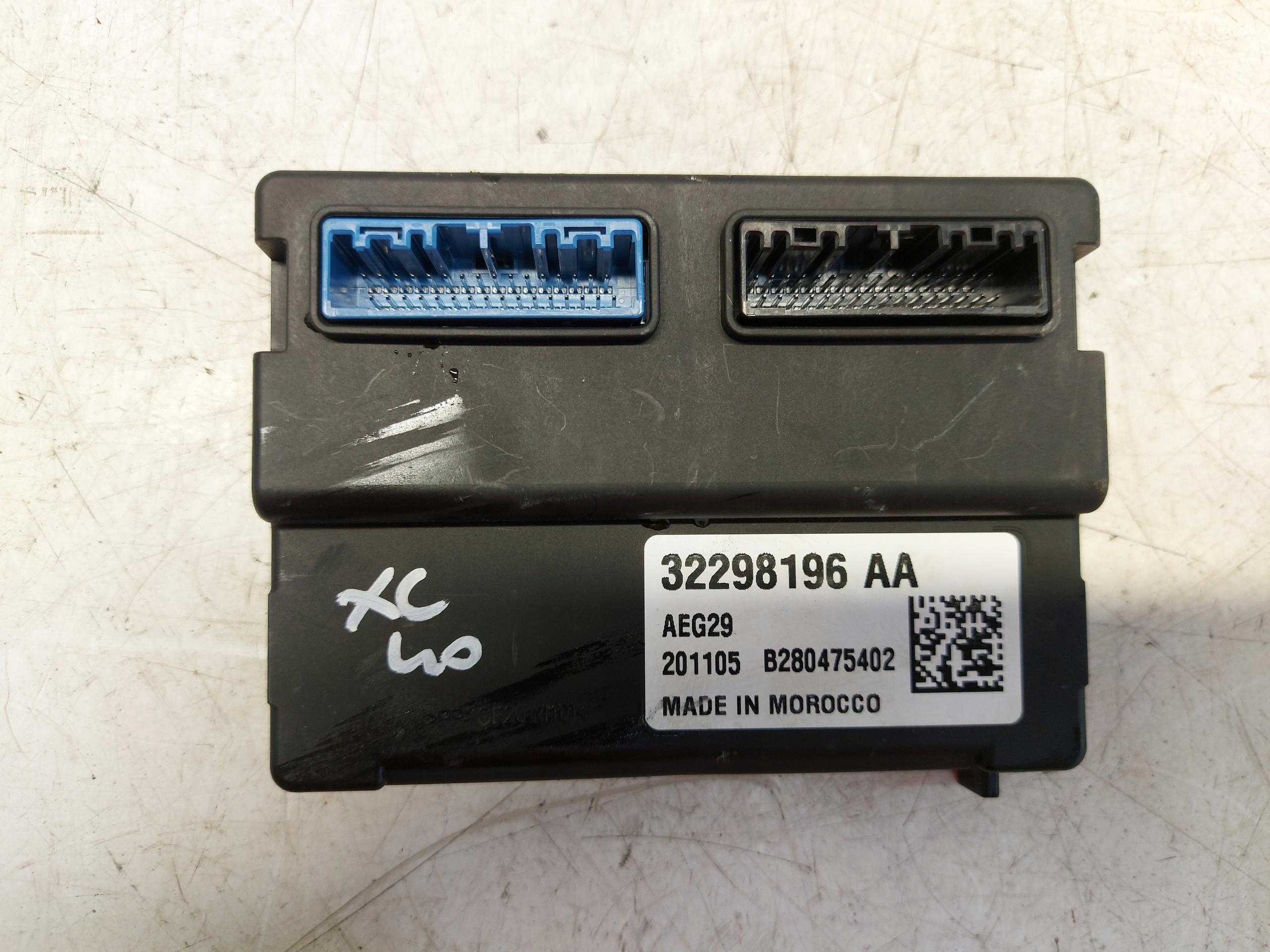 VOLVO XC40 module control unit of the air conditioning 32298196