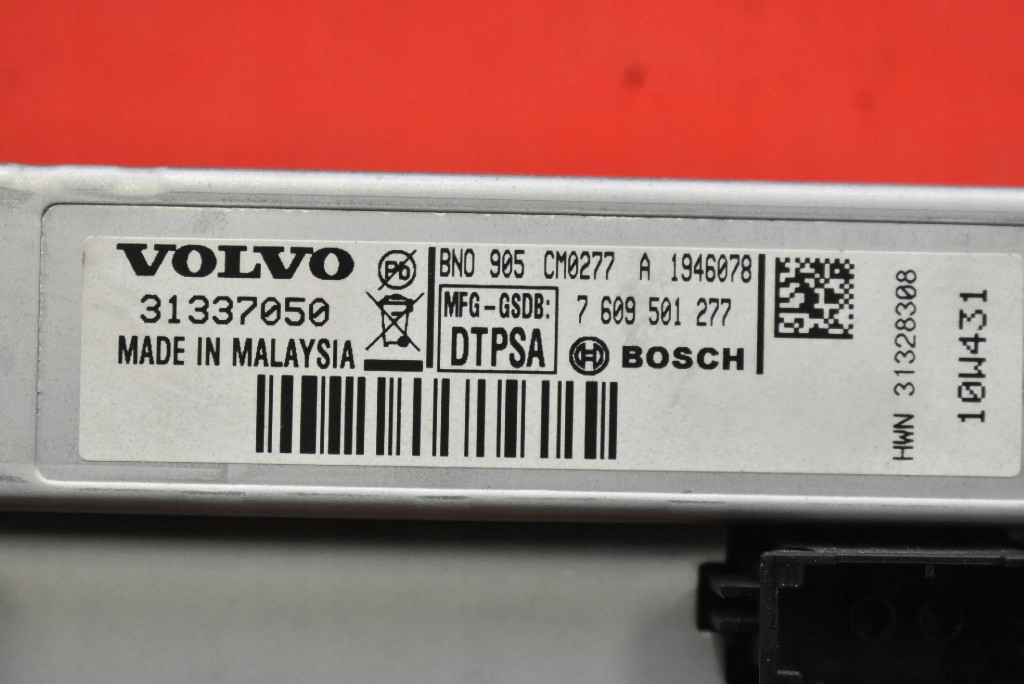 display radio navigation devices 31337050 VOLVO S60 2 II 10-13