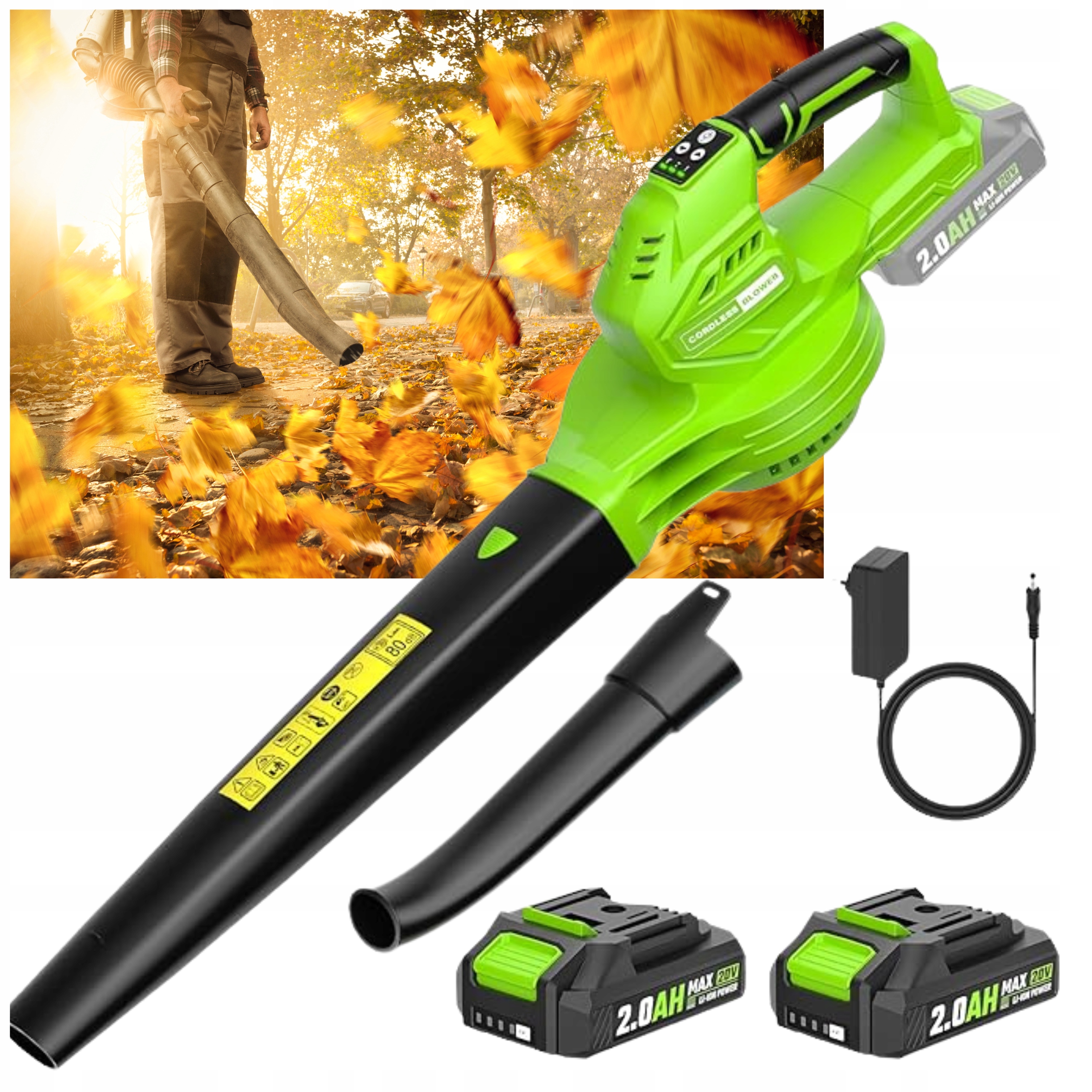 Akumulátorový Fúkač Lístia Na Odvlhčovanie Snehu, Záhradný, Bezdrôtový