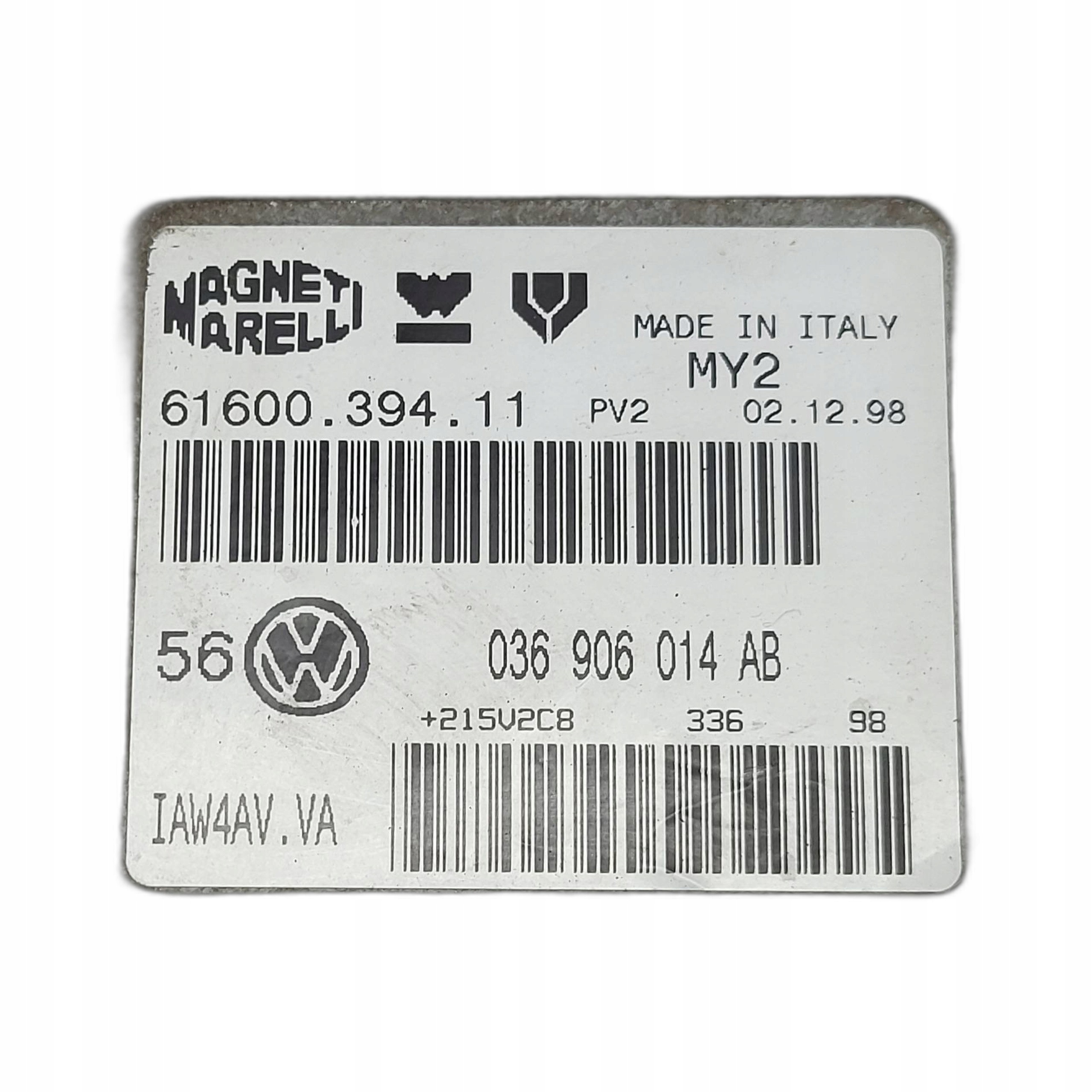 computer control unit of the engine Volkswagen Golf IV 1.4 16V 036906014AB