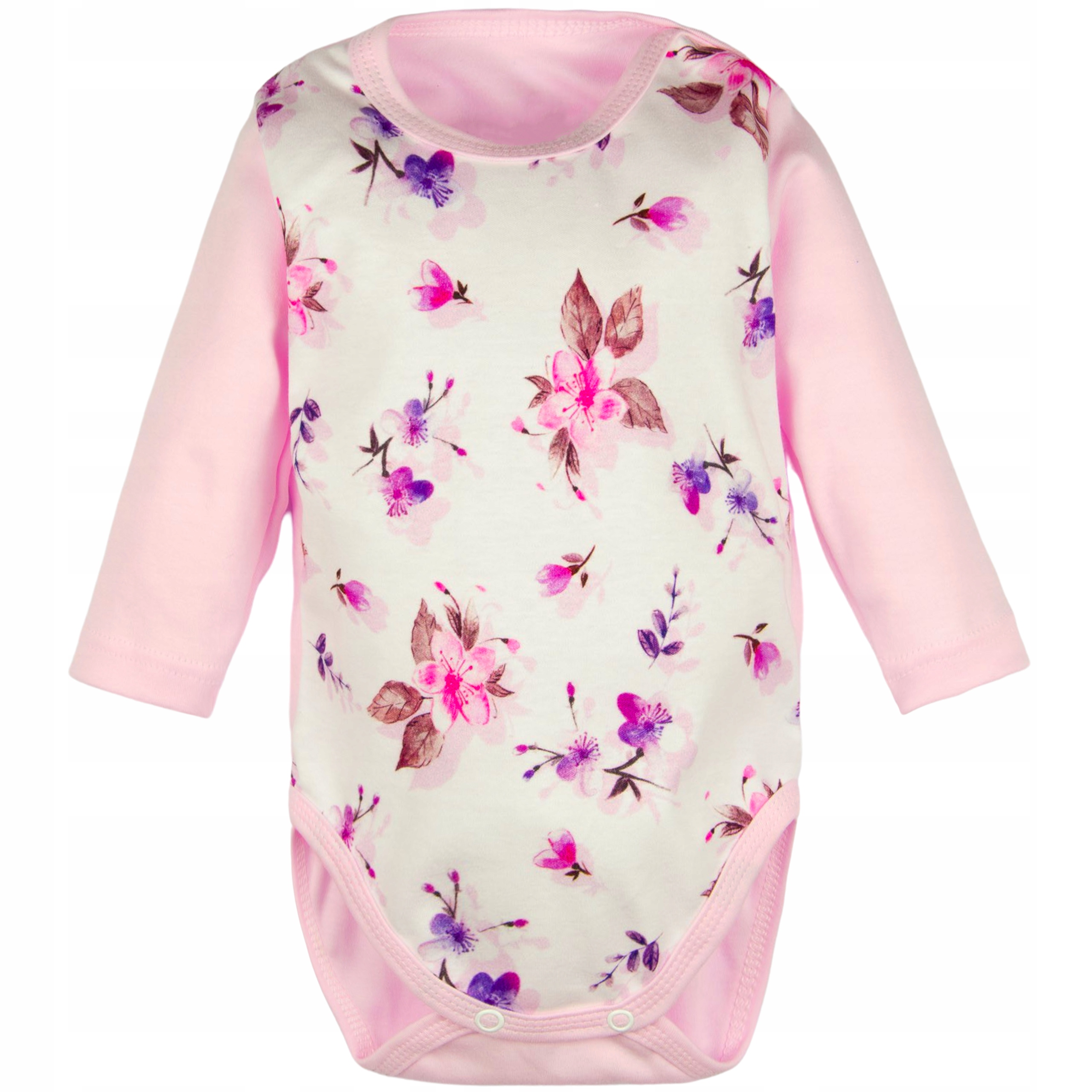 

Body Długi Rękaw delikatne kwiaty 98 dziewczęce