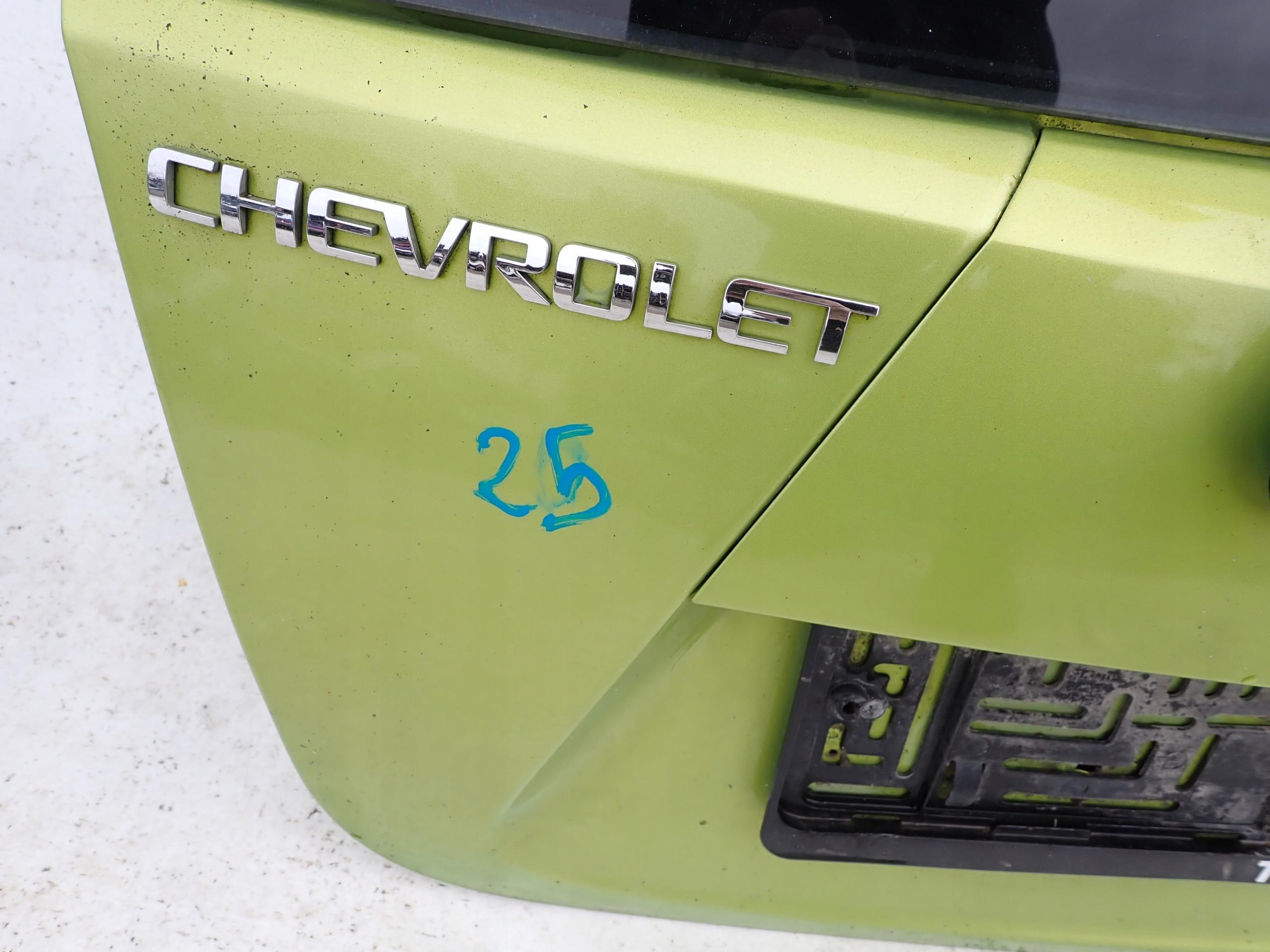 CHEVROLET SPARK III 3 09-15 boot door rear