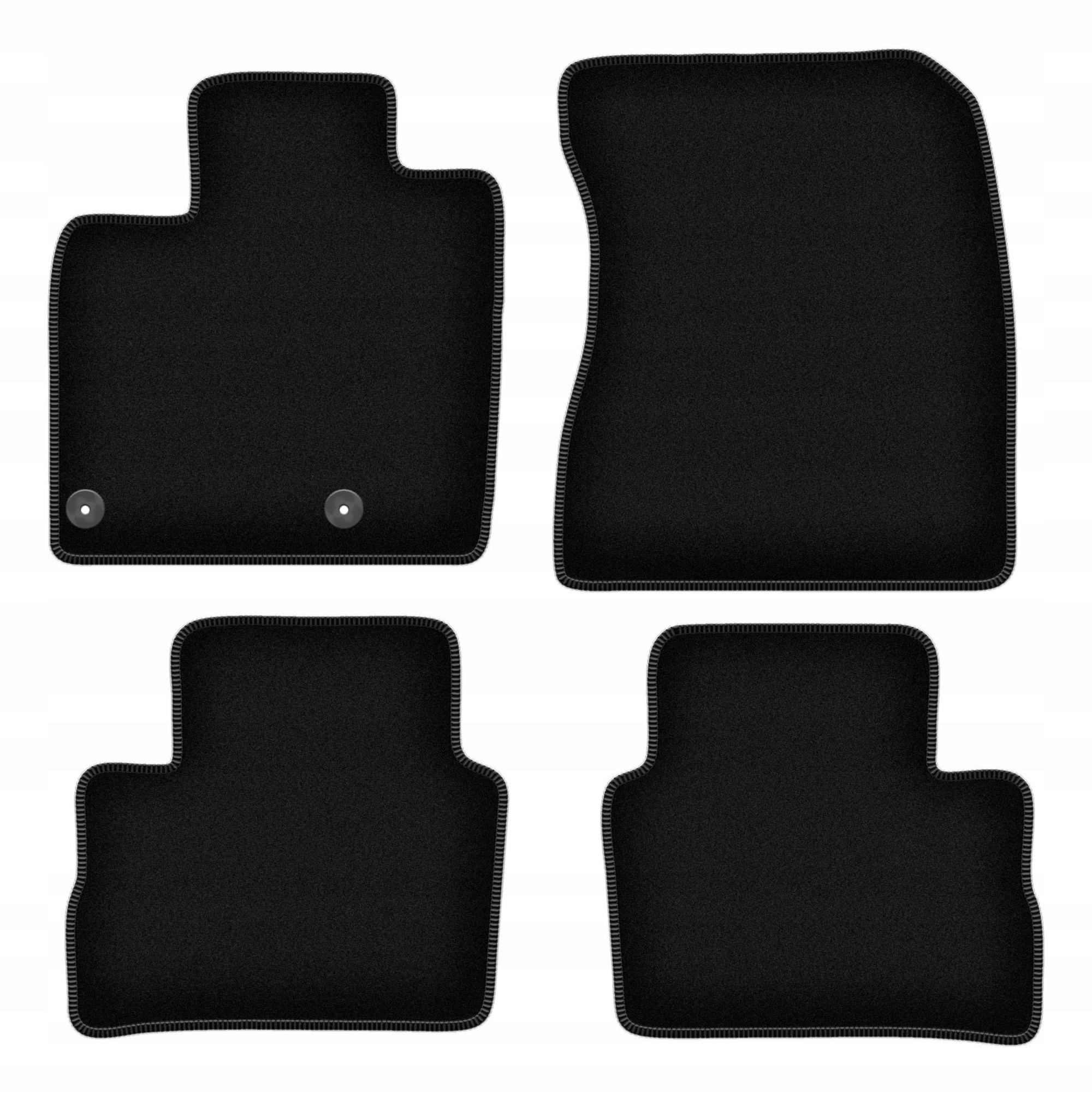 Dywaniki welurowe Basic do: Nissan Qashqai III mHEV Suv (2021-)