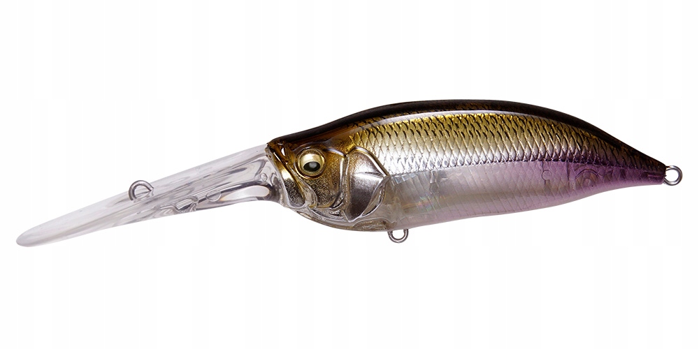 Japonský wobler Megabass IXI Shad Tx 6 cm 7 g Hluboko sestupující 4 m #009