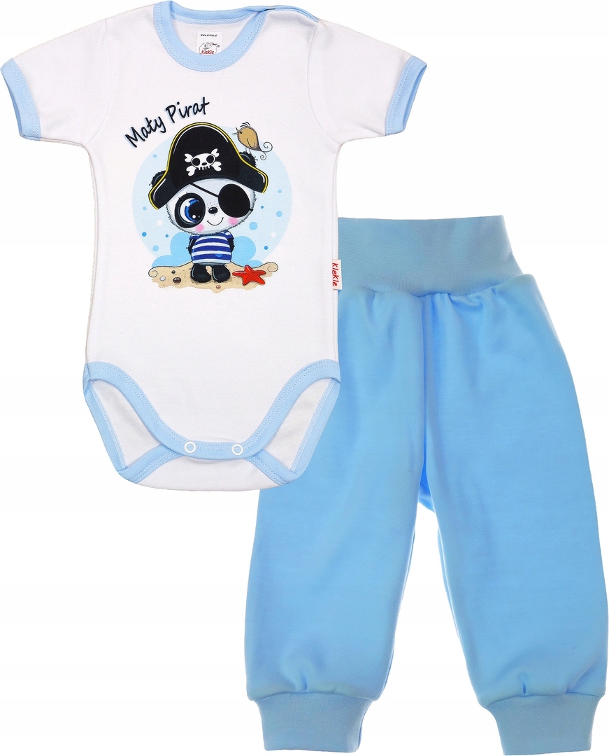 

Komplet Body Kr Nadruk Pirat Spodenki 56 Klekle