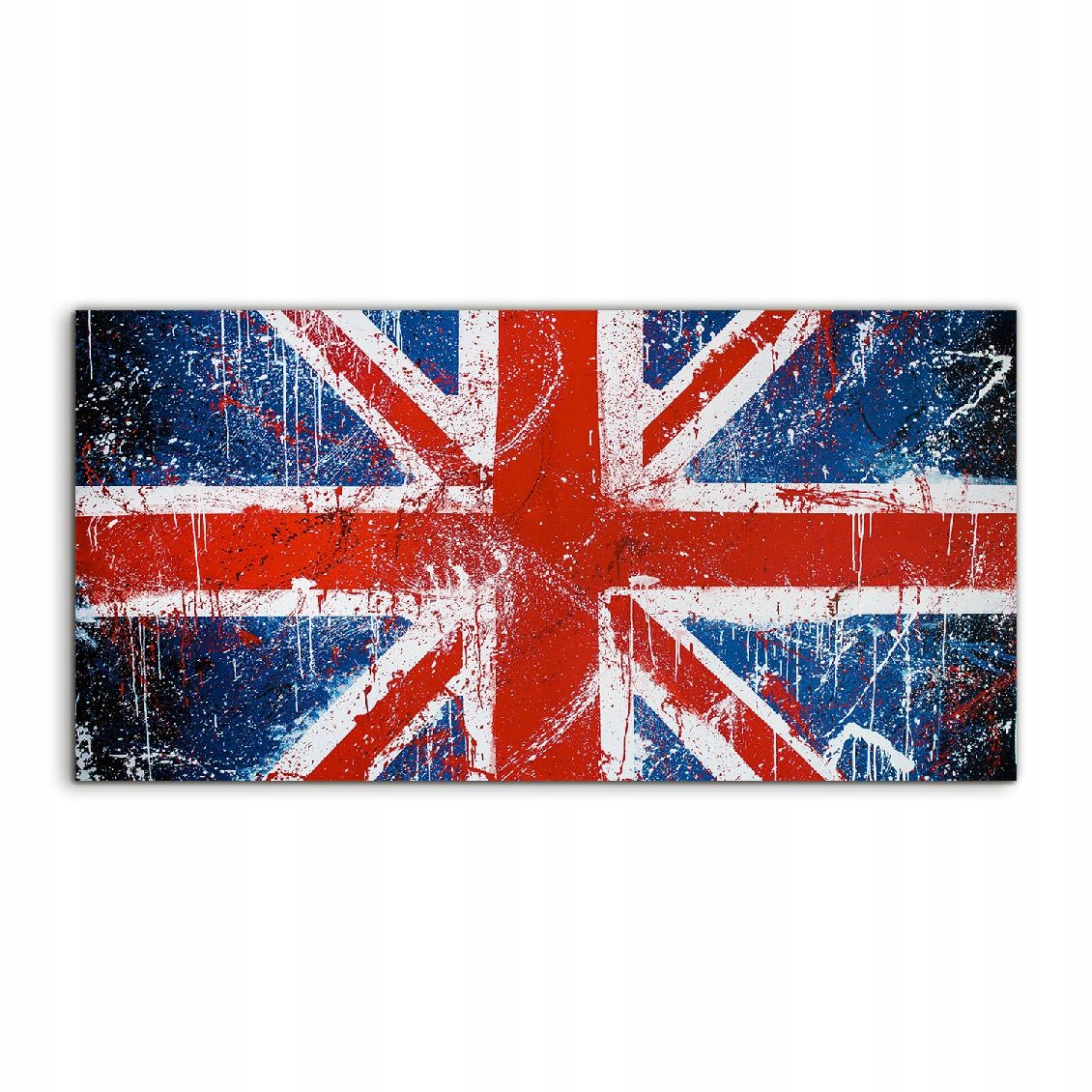 Fotoobraz 120x60 s potlačou Vlajka Londýn Graffiti